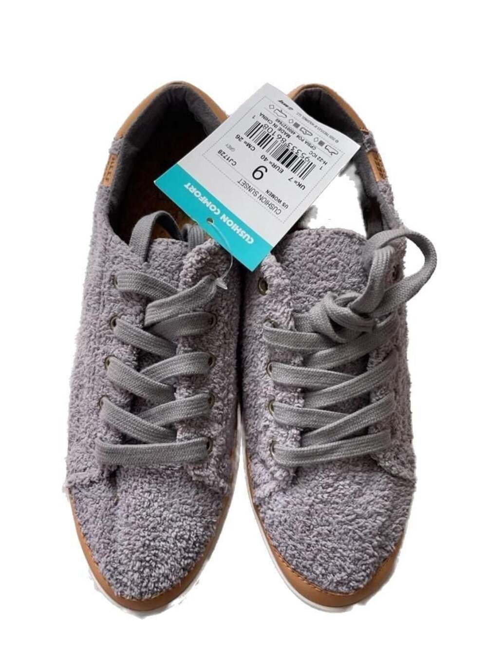 Reef Cushion Sunset Grey Fleece Sneakers
